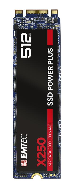 SSD e Brendshme EMTEC X250 / 512GB / M.2 SATA - 4