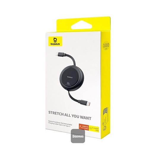 Kabllo USB Baseus CB000062, USB-C, USB-C, 1m, 100W PD - Zezë - 2