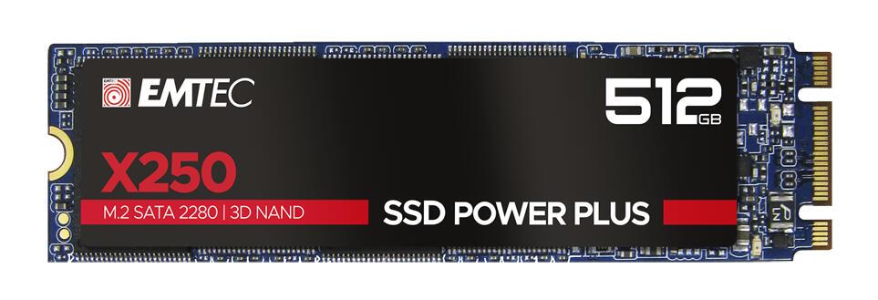 SSD e Brendshme EMTEC X250 / 512GB / M.2 SATA