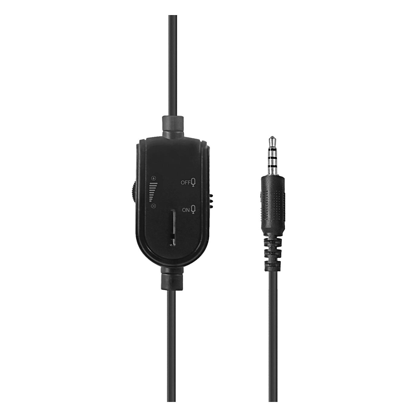 Kufje me kabllo Speedlink METIS / On-Ear / 3.5mm / Y-Adapter / Stereo / 40mm / 20-20000Hz / Mikrofon / 1.8m - Zezë - 4