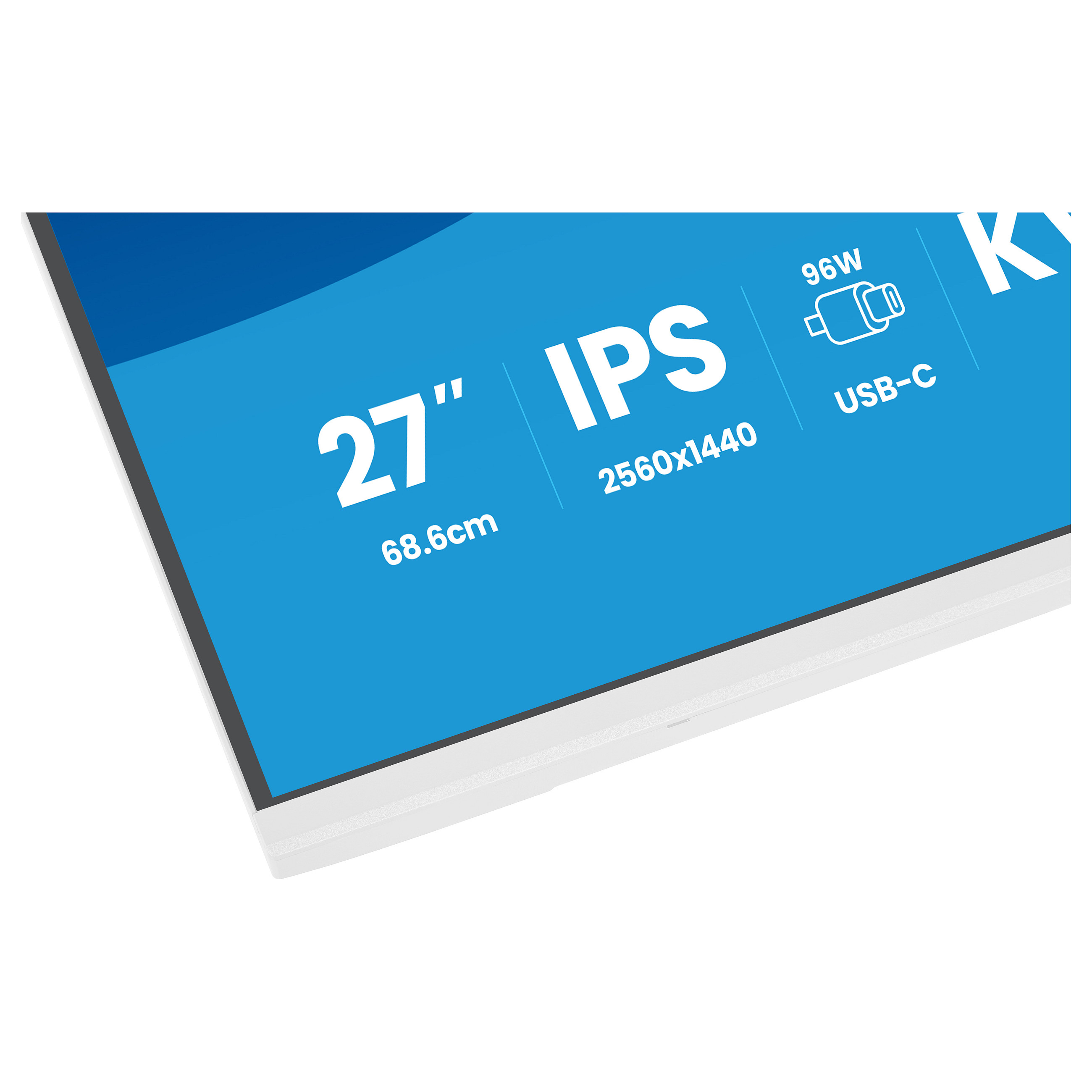 Monitor iiyama ProLite XB2797QSNP-W1 / 27"/ Quad HD IPS / 75Hz / 1ms / HDMI+USB+DP - Bardhë - 10
