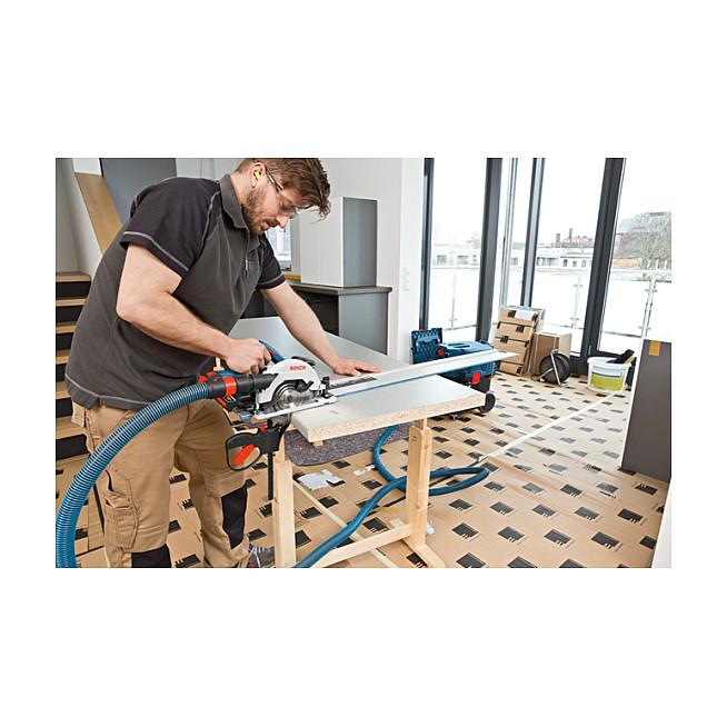 Sharrë Rrethore me Bateri Bosch GKS 18V-57 G Professional, 18V, 3400rpm, Disk 165mm, Prerje 57mm - Blu - 3