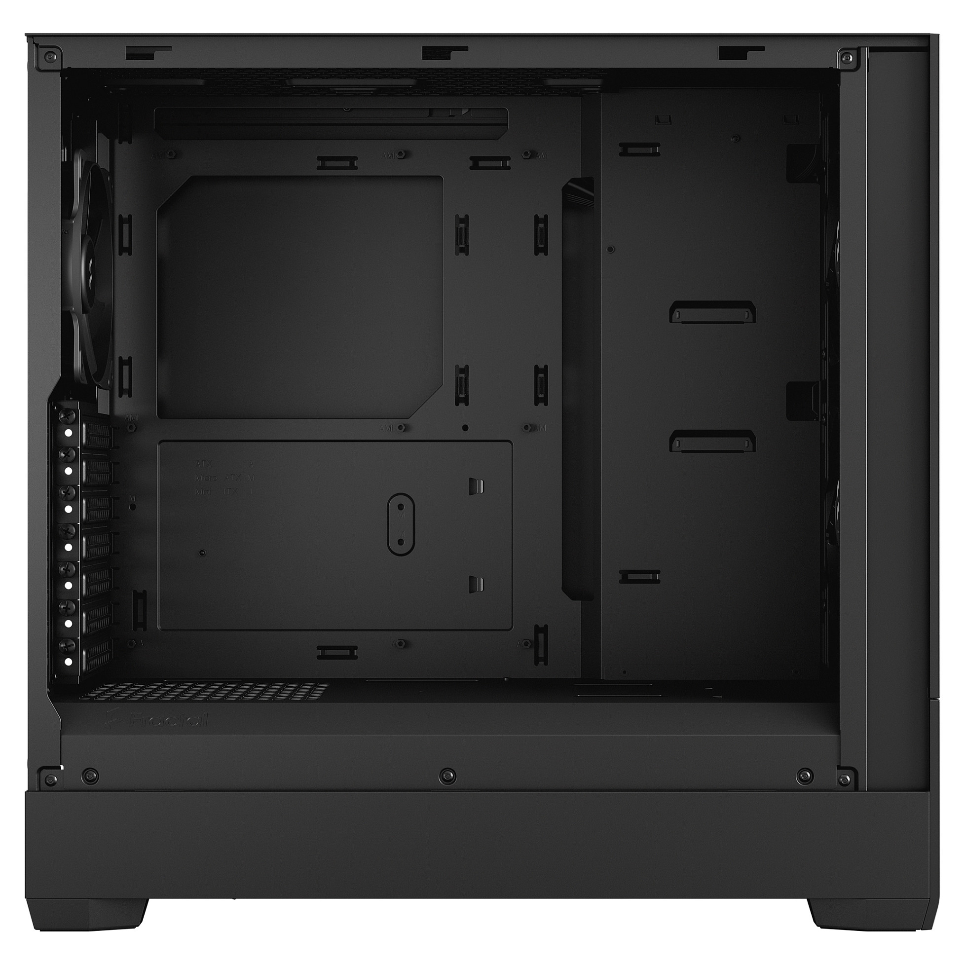 Kasë PC Fractal Design Pop Air / Tower / ATX / 3x 120mm Fan - Zezë - 11