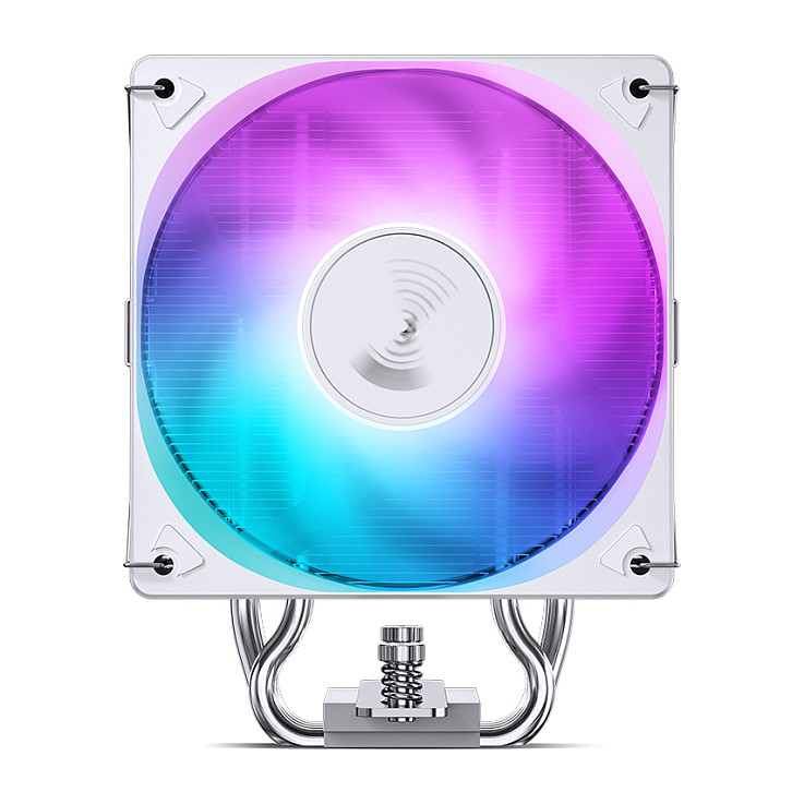 FtohĂ«s pĂ«r Procesor Jonsbo CR-1000 EVO RGB / 120mm PWM Fan / 4Ă Heatpipe / RGB / AM4/AM5 / LGA1150/1151/1155/1156/1200/1700/1851 â BardhĂ« - 7