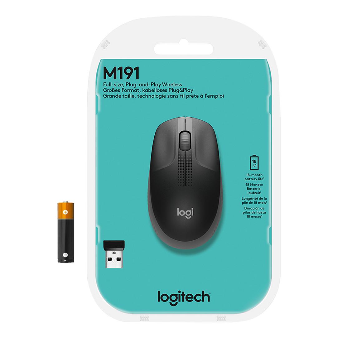 Maus pa kabllo Logitech M190 / 1000 DPI / 3 Butona - Hiri - 7