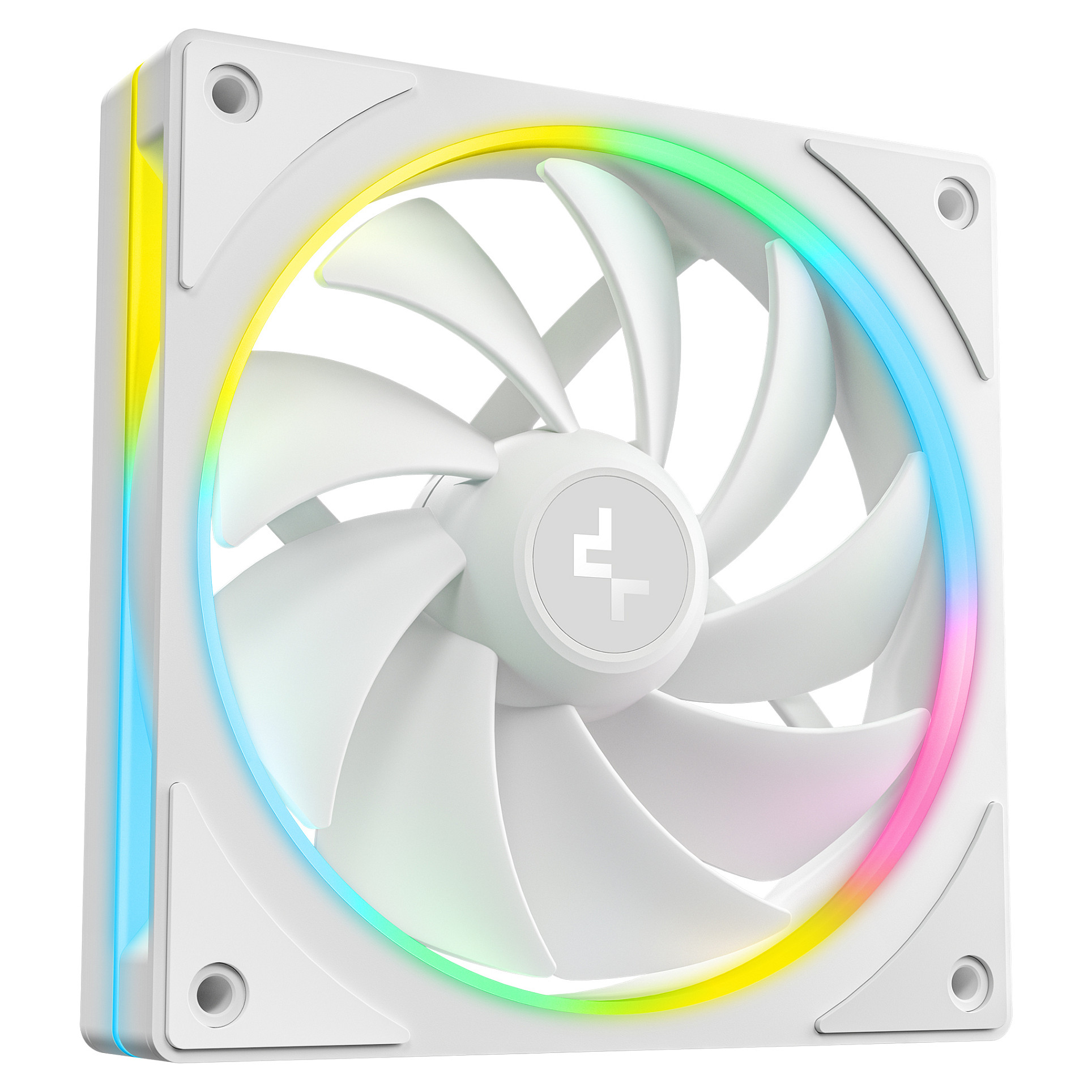 Ftohës për Kasë DeepCool FL12 SE / 120mm / 1900 RPM / PWM / ARGB / 3-Pack – Bardhë - 5