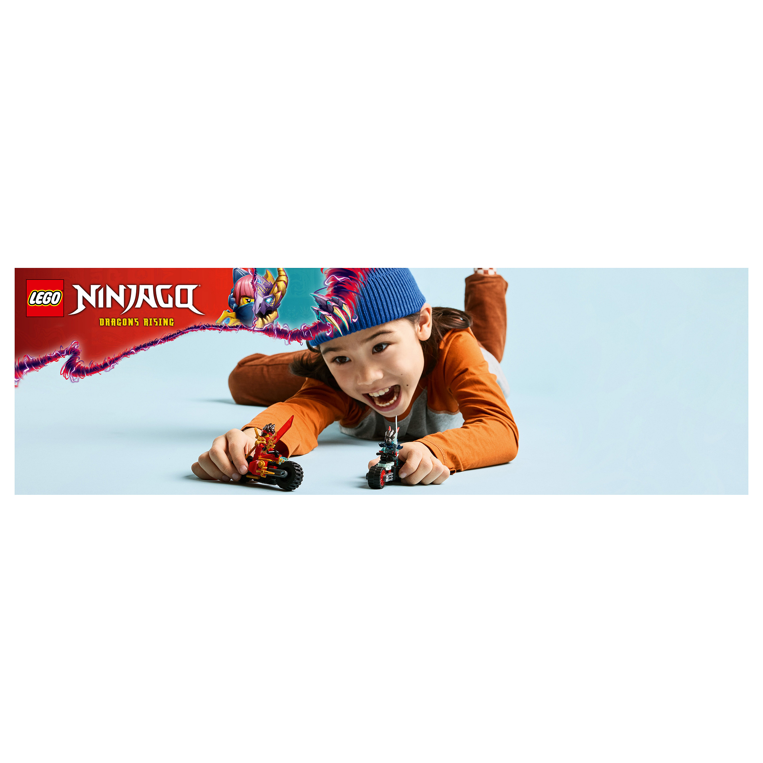 LEGO NINJAGO Kai's Motorcycle Speed Race - 16