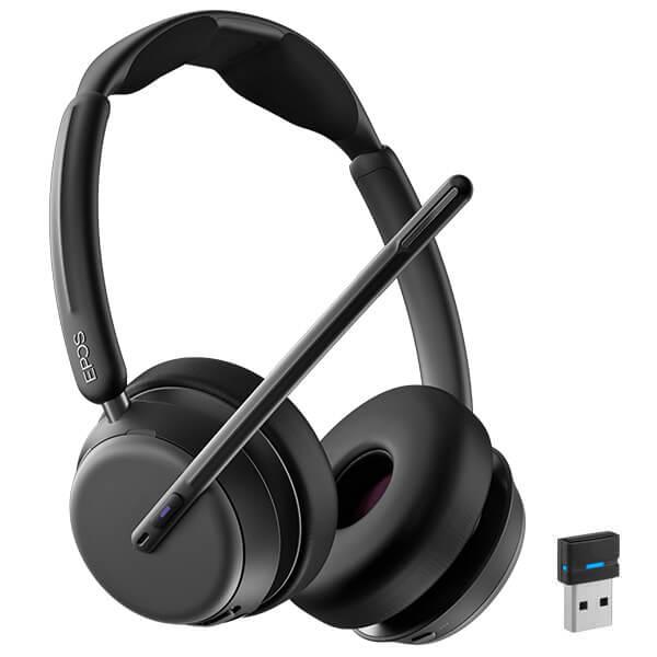 Kufje pa kabllo EPOS IMPACT 1061T ANC , Bluetooth 5.3 , ANC , Mikrofon , 20 orë , USB-C - Zezë - 2