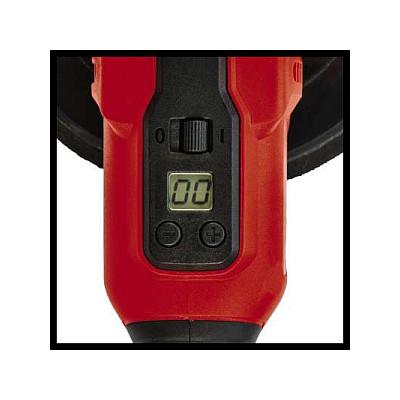 Lëmues dhe Polirues me Bateri Einhell CE-CP 18/180 Li E-Solo, 18V, Brushless, 500–3000rpm, 180mm - Kuqe/Zezë - 2