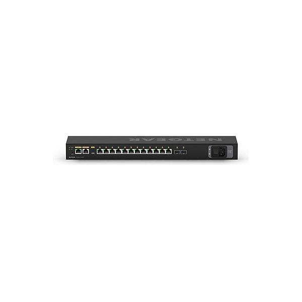 Switch Netgear M4250-12M2XF, 12x 2.5G Ethernet, 2x 10G SFP+, Managed L2/L3, AV Line, 100Gbps Switching Capacity – Zezë - 2