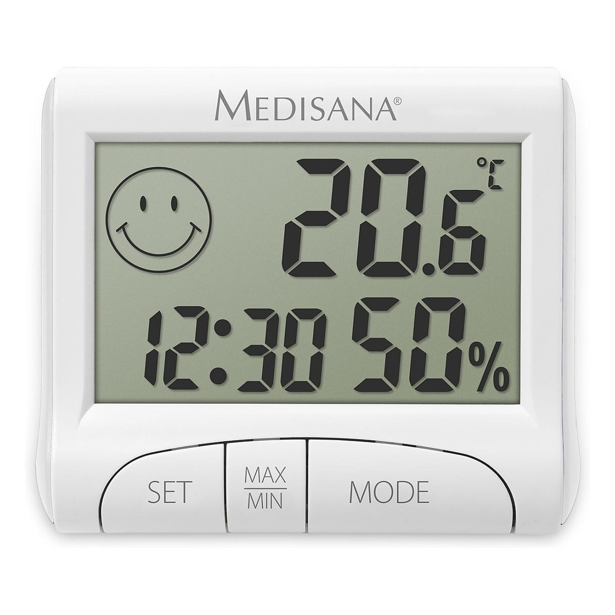 Termo-Higrometër medisana HG 100 / Temperaturë & Lagështi / -10°C deri +50°C / 20–90% – Bardhë - 3