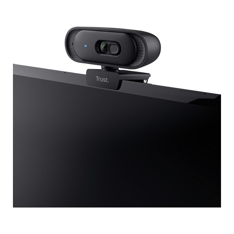 Webcam Trust Tomar, 2K QHD, 2560x1440, 30fps, Fiks Fokus, USB 2.0, Mikrofon i Integruar - Zezë - 6