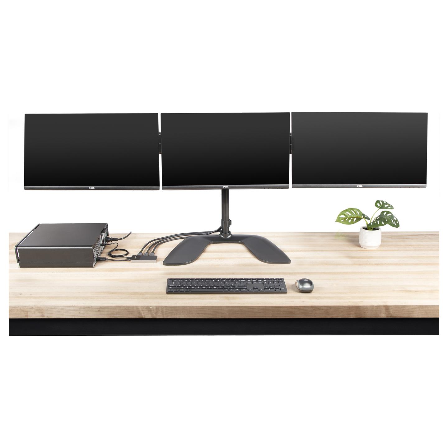 Kabllo DisplayPort StarTech.com MST14DP123DP / DisplayPort 1.4 / 1 në 3 DisplayPort / MST / 8K 30Hz - Zezë - 14