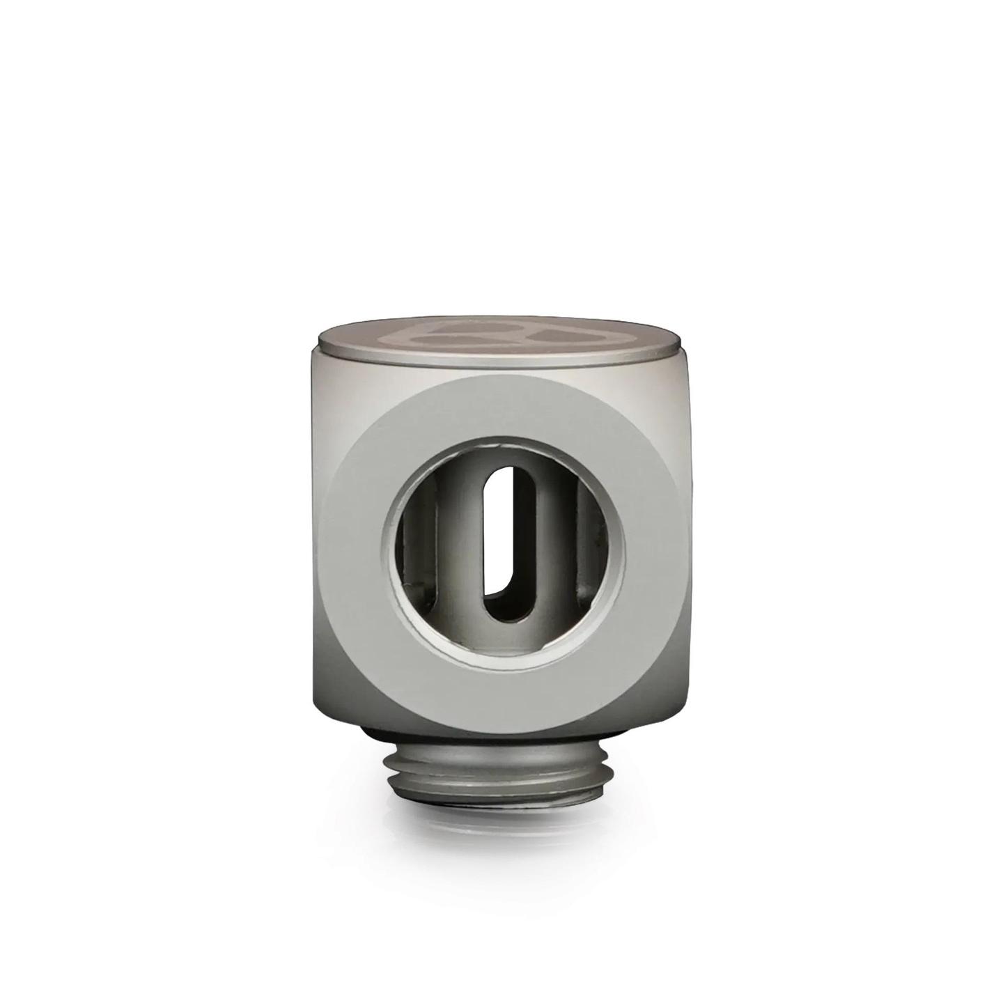 Aksesor për Ftohës Thermal Grizzly DeltaMate Rotary T / G1/4" / T-Distributor / Custom Watercooling – Nikel