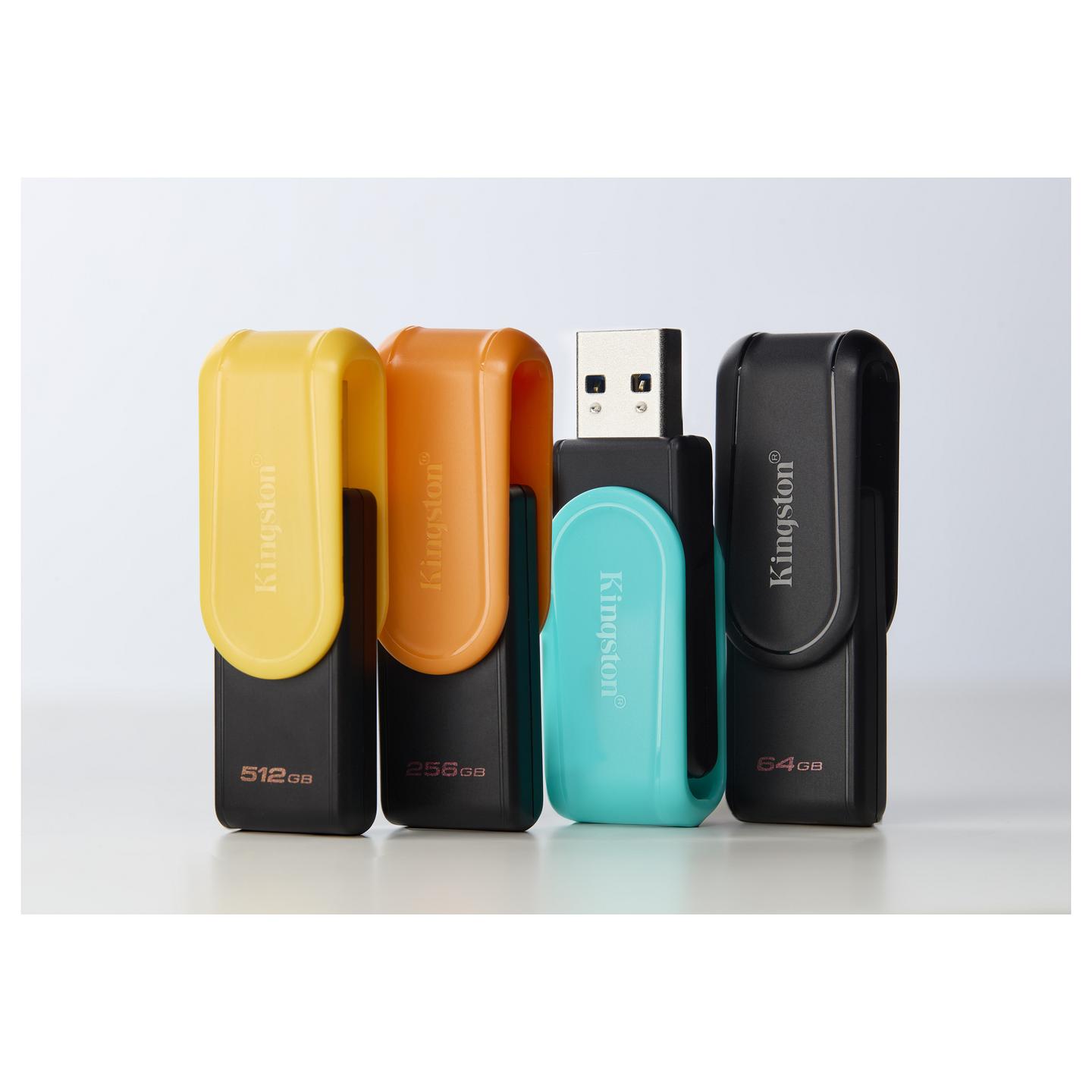 USBUSB Flash Drive Kingston DataTraveler Exodia S / 512GB / USB Type-A / USB 3.2 Gen 1 - Zezë/Verdhë - 5