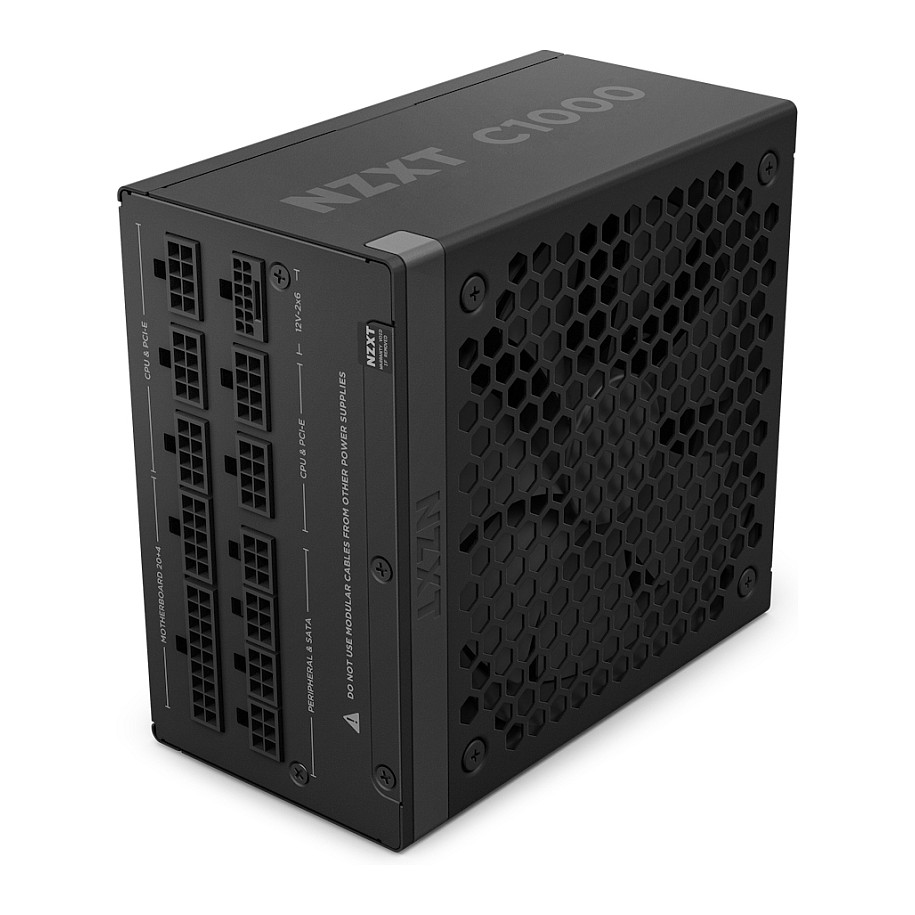 Furnizues Energjie NZXT C1000 Gold / PA-0G2BB-EU / 1000W / ATX / 80 PLUS Gold / ATX 3.1 / Fully Modular – Zezë