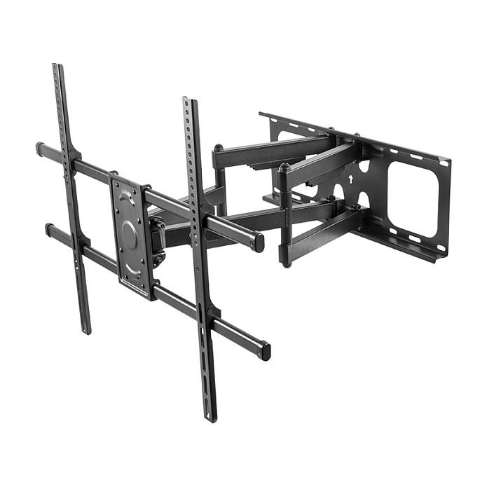 Mbajtëse për TV LogiLink BP0151 , 50–90" , deri 75kg , për mur , e pjerrët , e rrotullueshme , me krah zgjatues , VESA 200x200–800x600 - Zezë - 4
