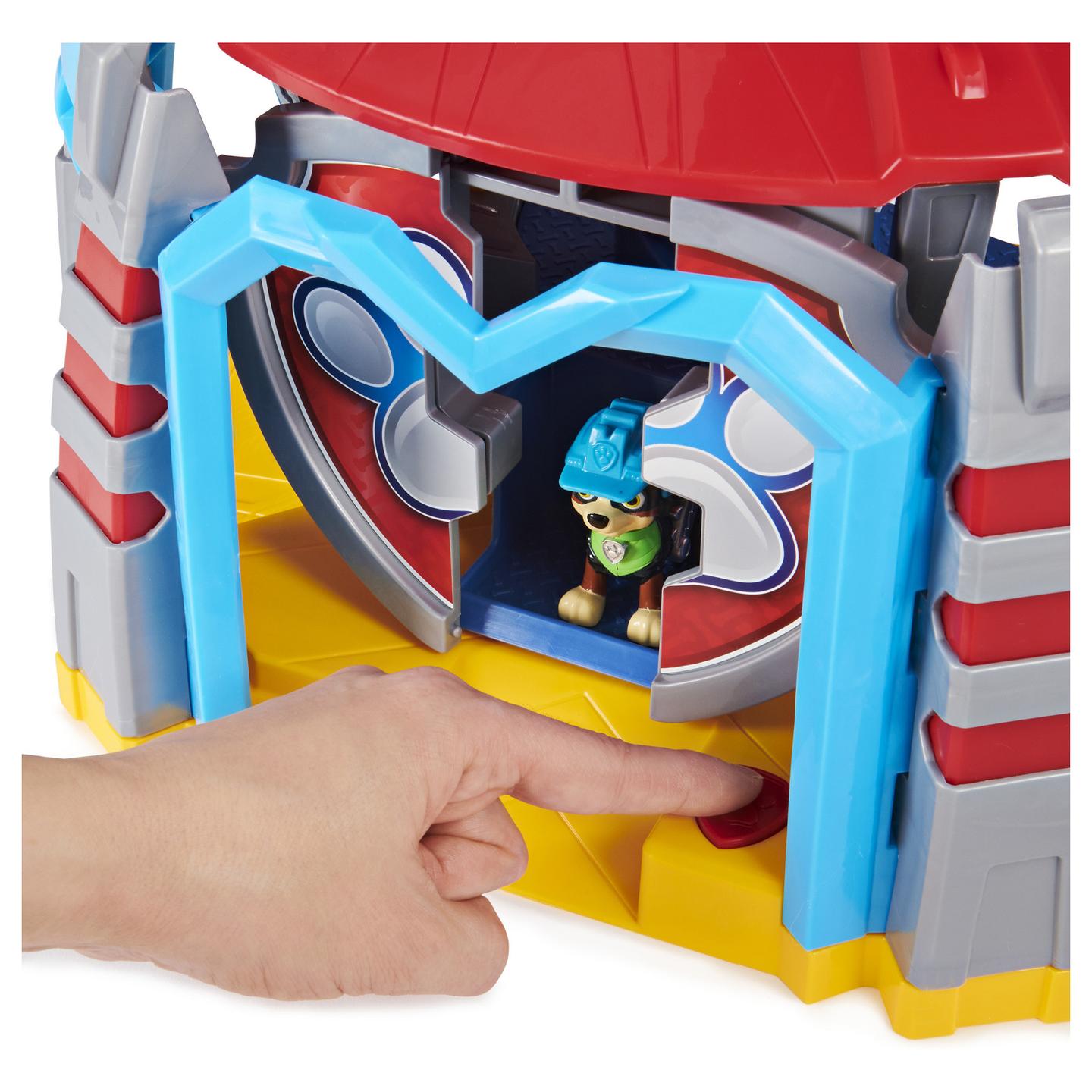Lodra Spin Master PAW Patrol Dino Rescue HQ Playset – Rex / Transforming Tower / Sound Effects / Working Periscope - Mix - 4