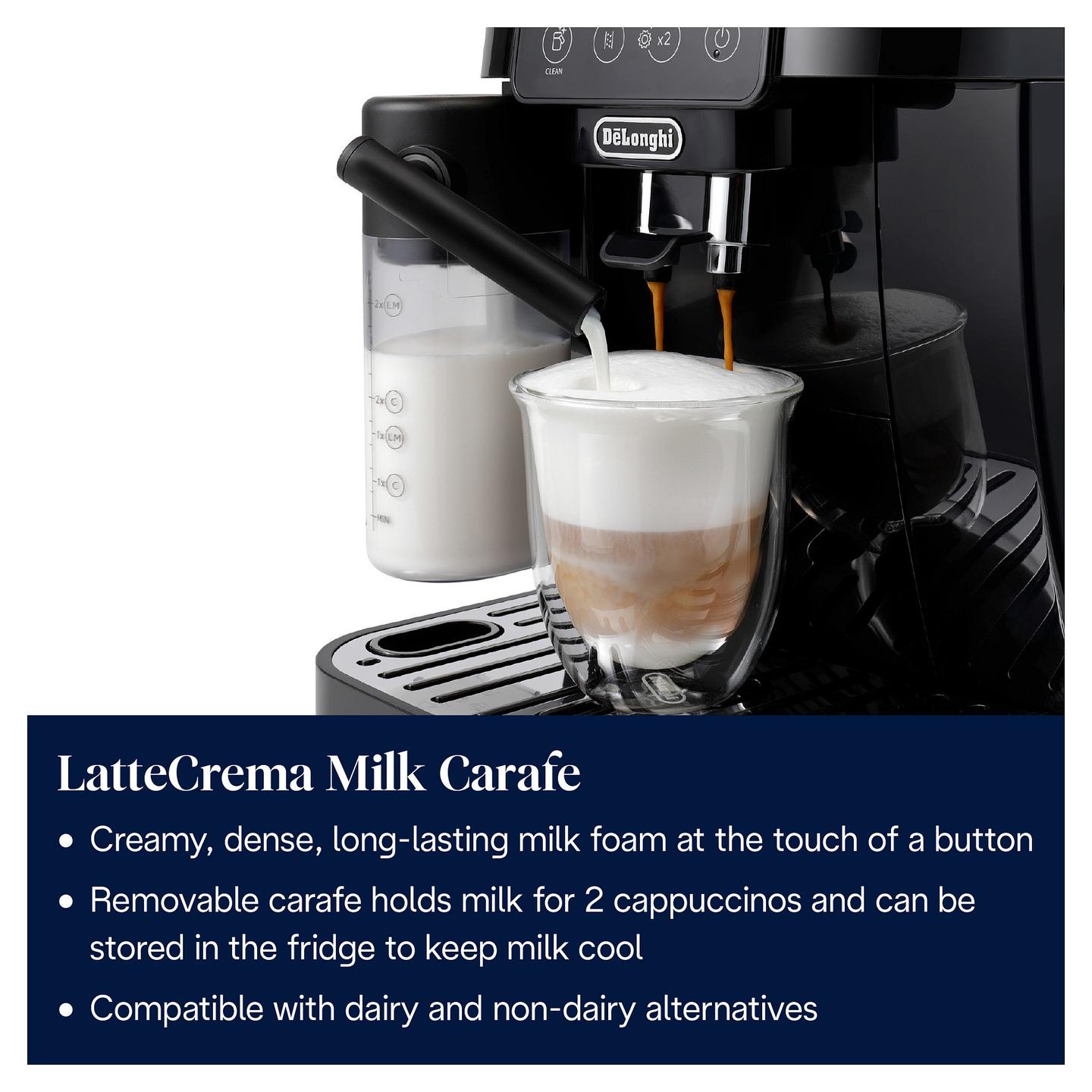Aparat për Kafe Espresso Automatik De’Longhi Magnifica Start Milk ECAM220.60.B, 1450 W, 15 Bar, 1.8 L – Zezë - 4