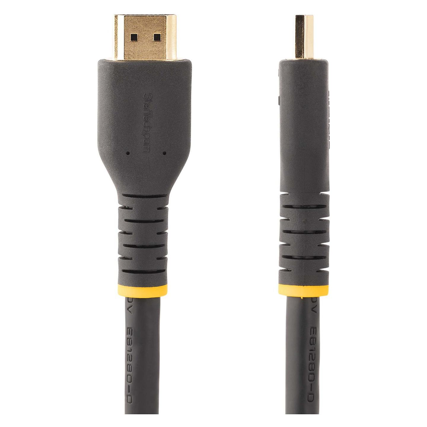 Kabllo HDMI StarTech.com RH2A-10M-HDMI-CABLE / HDMI në HDMI / 10m / HDMI 2.0 / 4K 60Hz / HDR10 - Zezë - 3