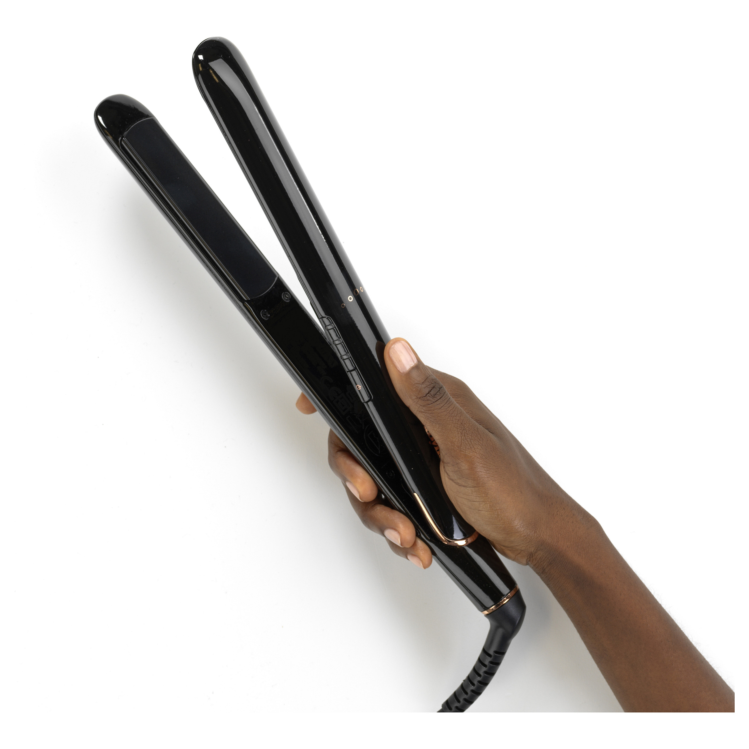 Drejtuese për flokë BaByliss Smooth Finish ST250E / Titanium-Ceramic / Ionic / 3 Temperatura / 230°C / Universal Voltage – Zezë - 10