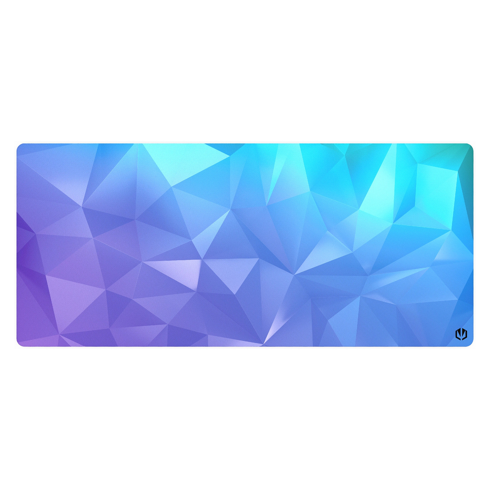 Mauspad Gaming Endorfy Crystal Blue XL / Sipërfaqe Rezistente ndaj Lagështisë / Baza Anti-rrëshqitëse / 900 × 400 × 3 mm - Zezë/Blu - 7