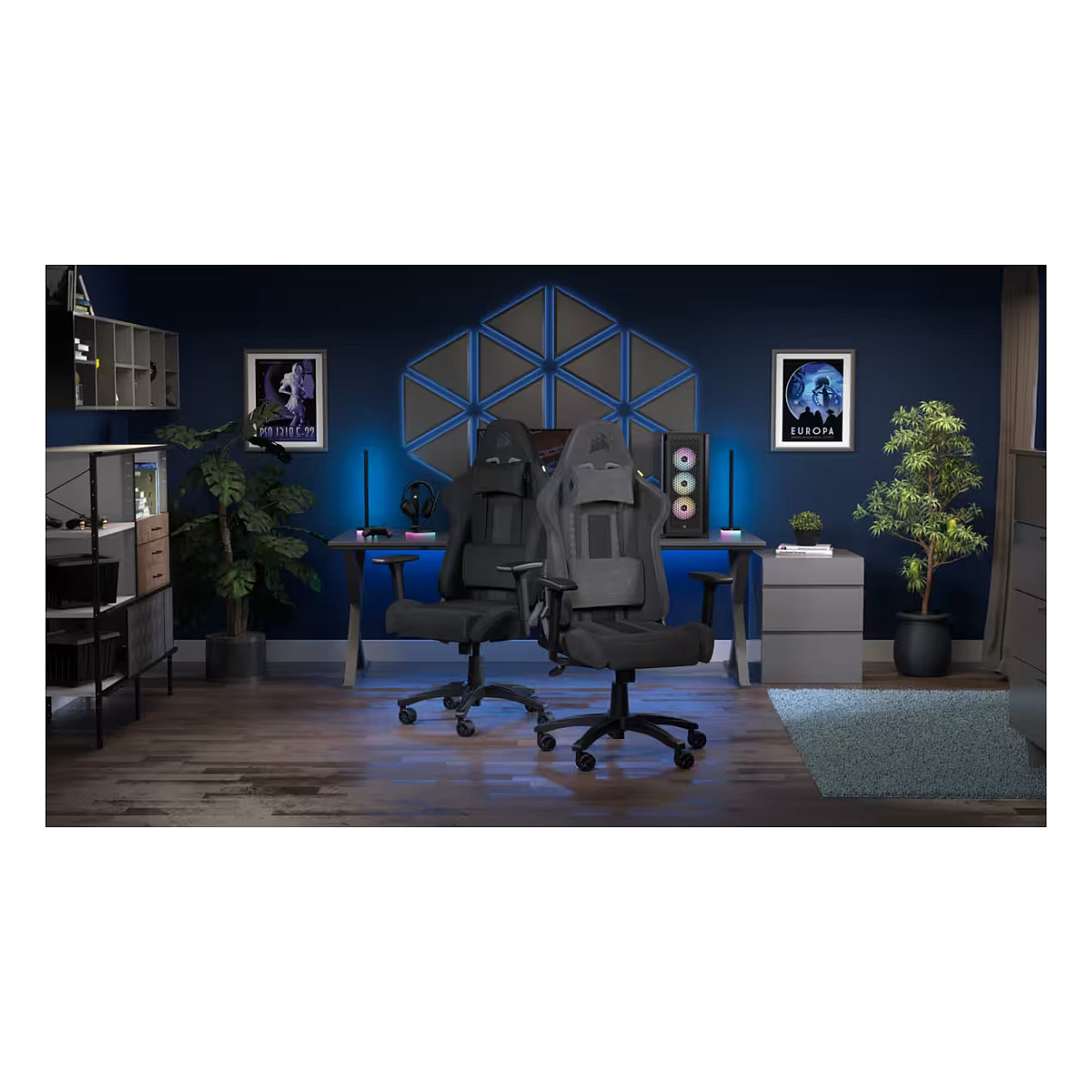 Karrige Gaming Corsair TC100 Relaxed - Zezë - 16