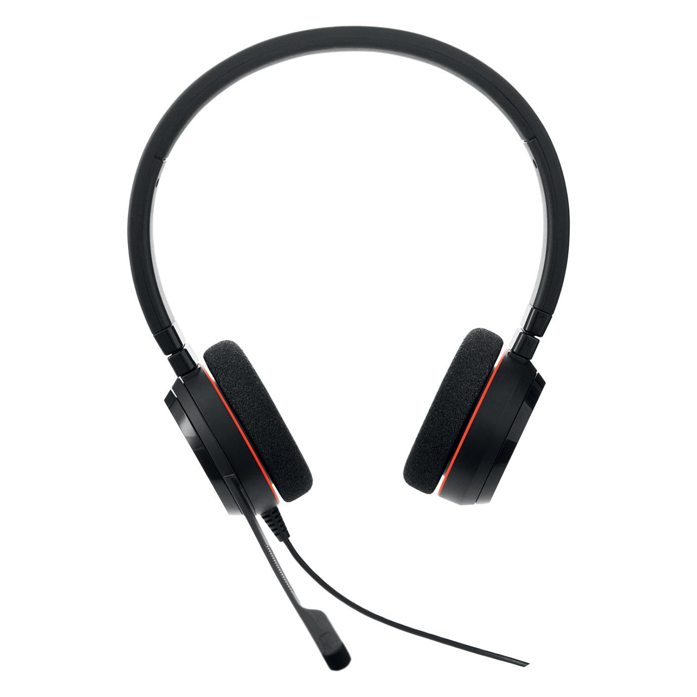 Kufje me kabllo Jabra Evolve 20 MS / USB-C / Stereo / Microsoft Teams / Mikrofon me anulim zhurme - Zezë - 2