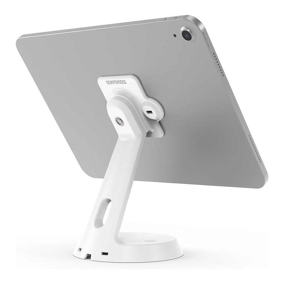 Mbajtës për Tablet Compulocks GlideTab / Deri në 11" / i Kyçshëm / Montim në Tavolinë ose Mur / Alumini - Bardhë - 3