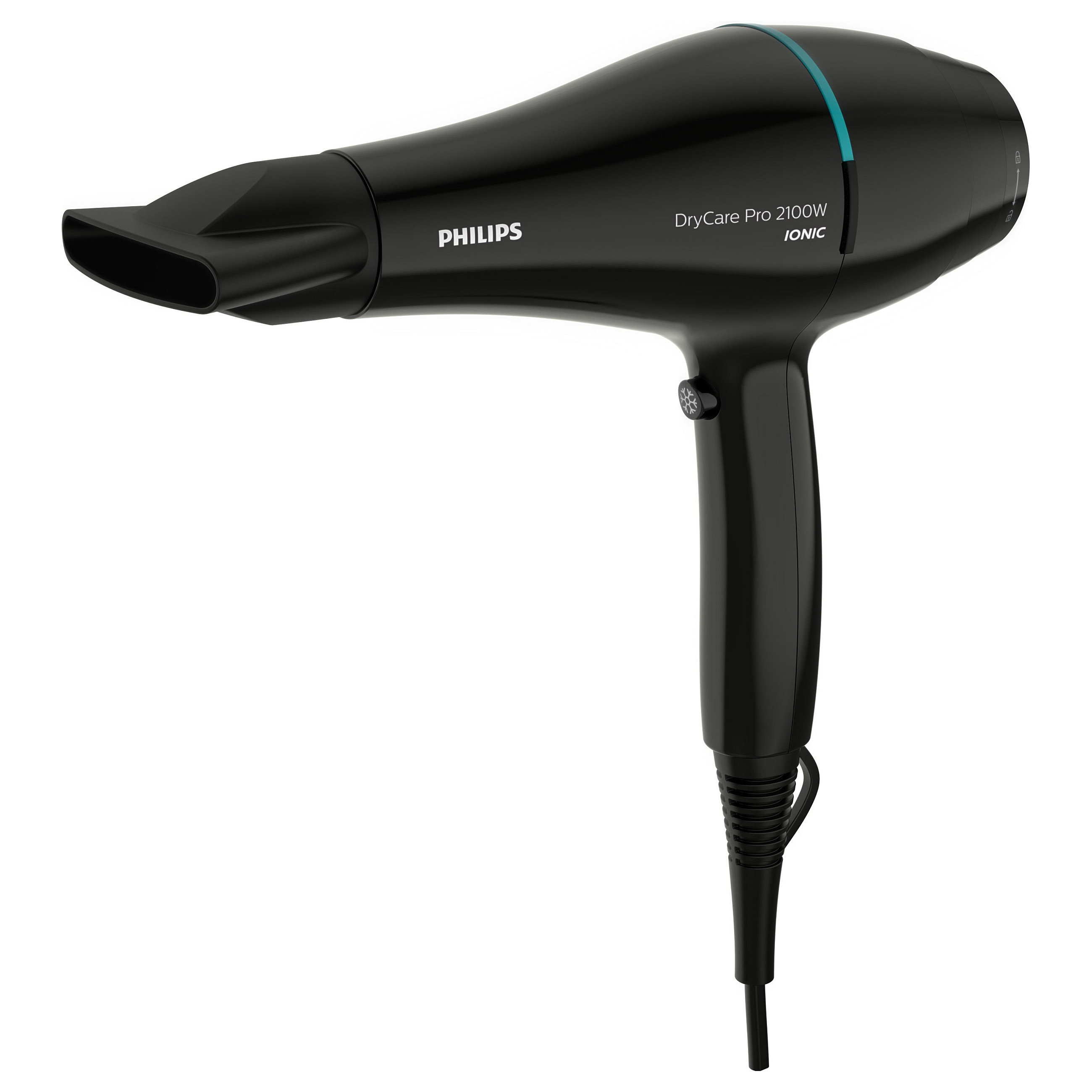 Tharëse për flokë Philips DryCare Pro BHD272/00 / 2100W / AC / ThermoProtect / Ionic Care / 130 km/h / 6 Cilësime / Koncentrator 9mm – Zezë - 3