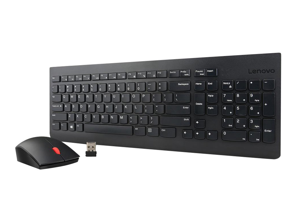 Combo (Tastierë&Maus) Lenovo 510 / Wireless / 2.4GHz / Full-Size / Island-Style / 1200 DPI / QWERTY US – Zezë - 2