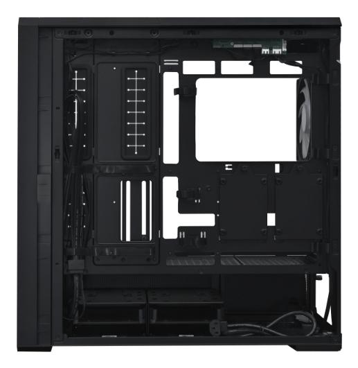 Kasë PC Lian Li LANCOOL 217 INF / Mid Tower / E-ATX / 2x 170mm + 1x 140mm ARGB Fan / Tempered Glass – Zezë - 5
