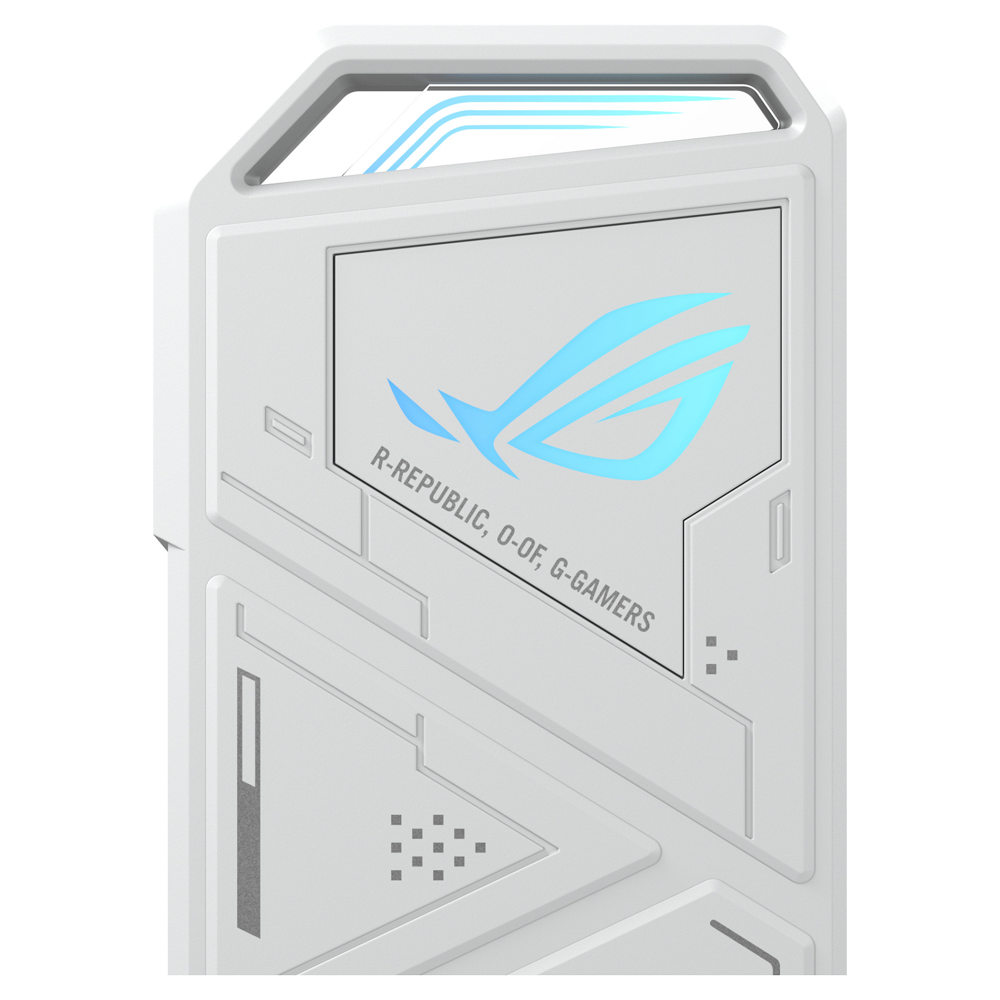 Këllëf për SSD M.2 ASUS ROG Strix Arion / PCIe / 10Gbps / USB Type-C - Bardhë - 3