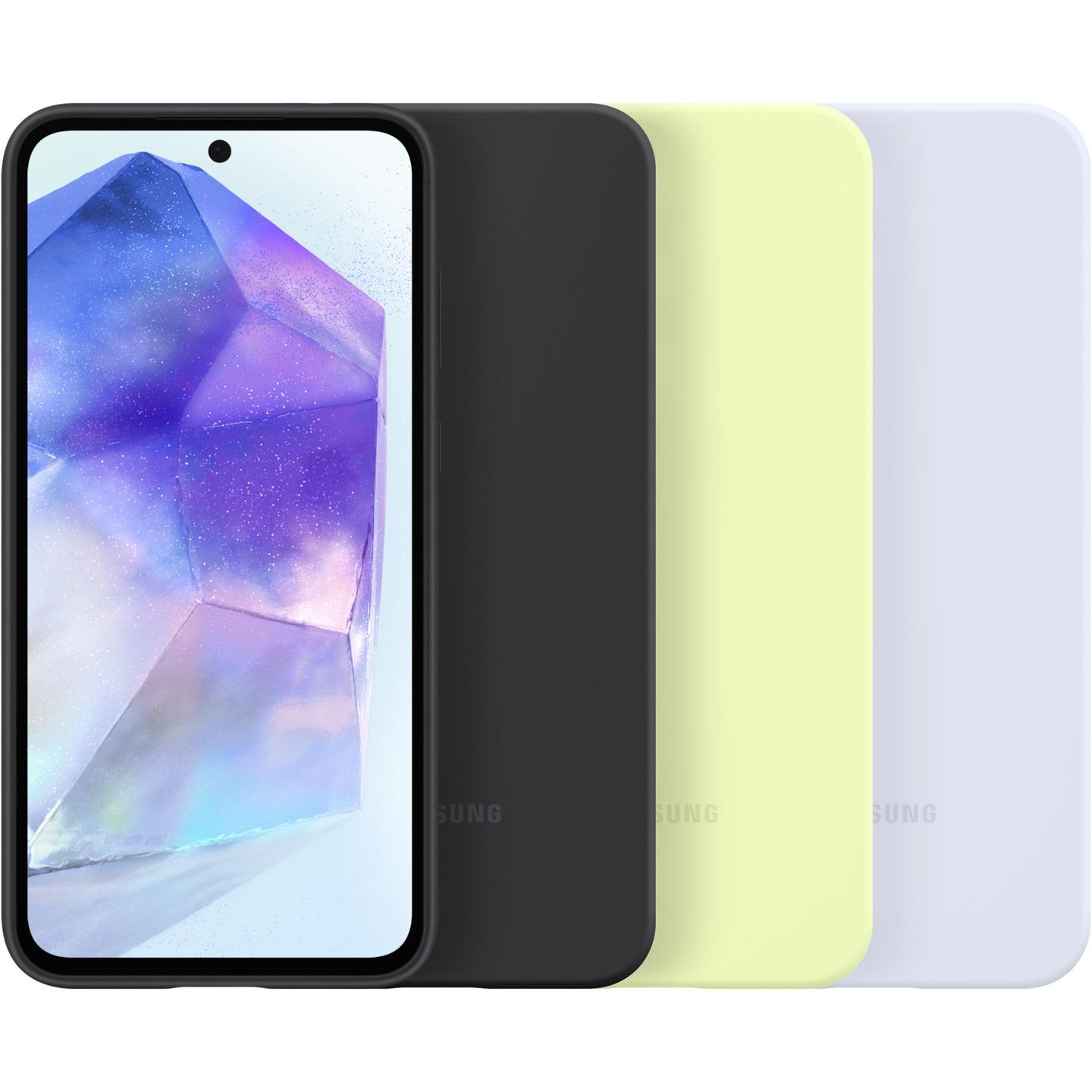 Aksesorë për Telefon Samsung EF-PA556TBEGWW / Silicone Case / Galaxy A55 5G - Zezë - 6