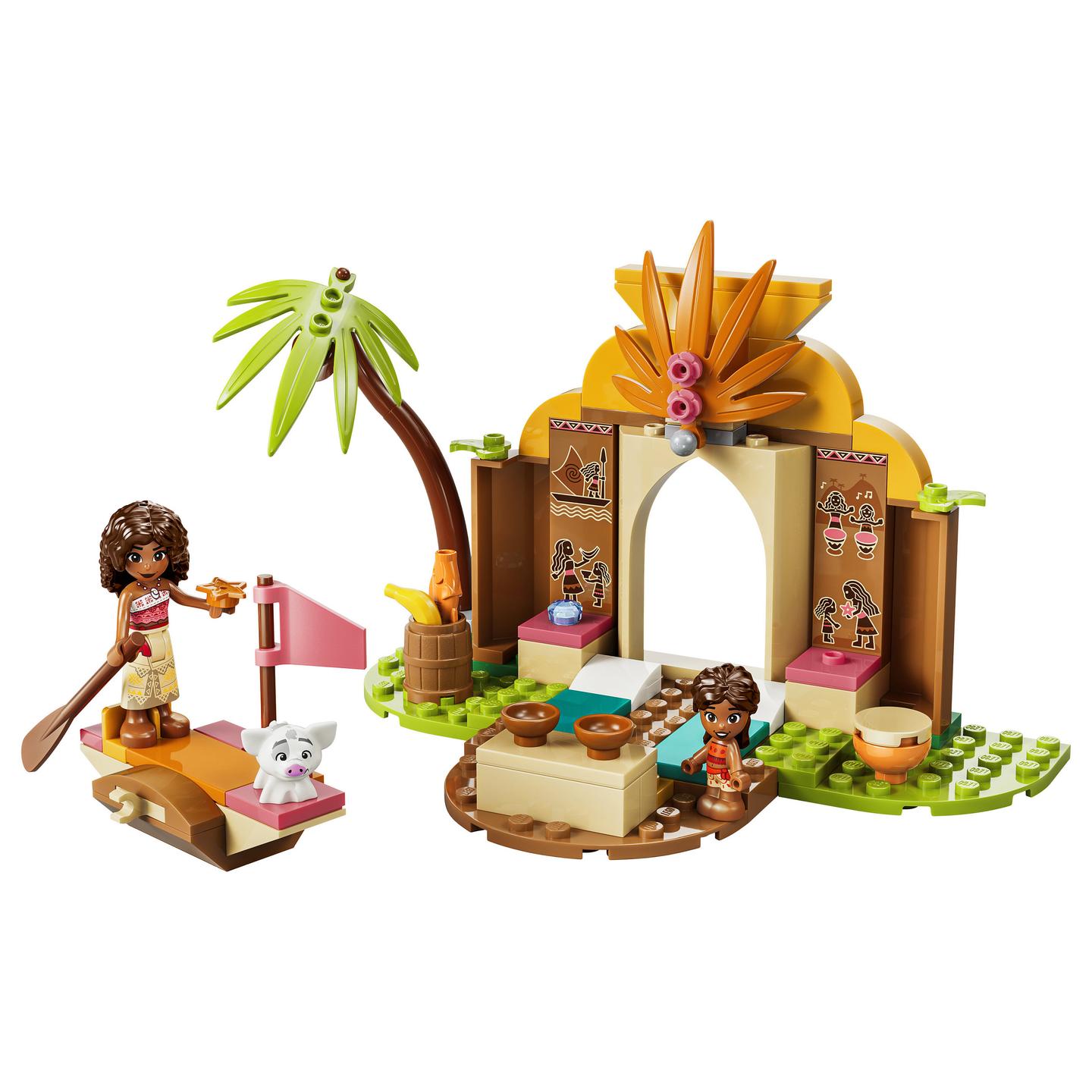 LEGO Disney Princess Moana’s Hut and Boat 43282 - 2