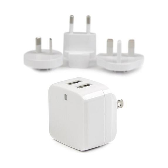 Karikues StarTech USB2PACWH / 2x USB 2.0 / 17W / 4 priza – Bardhë - 5