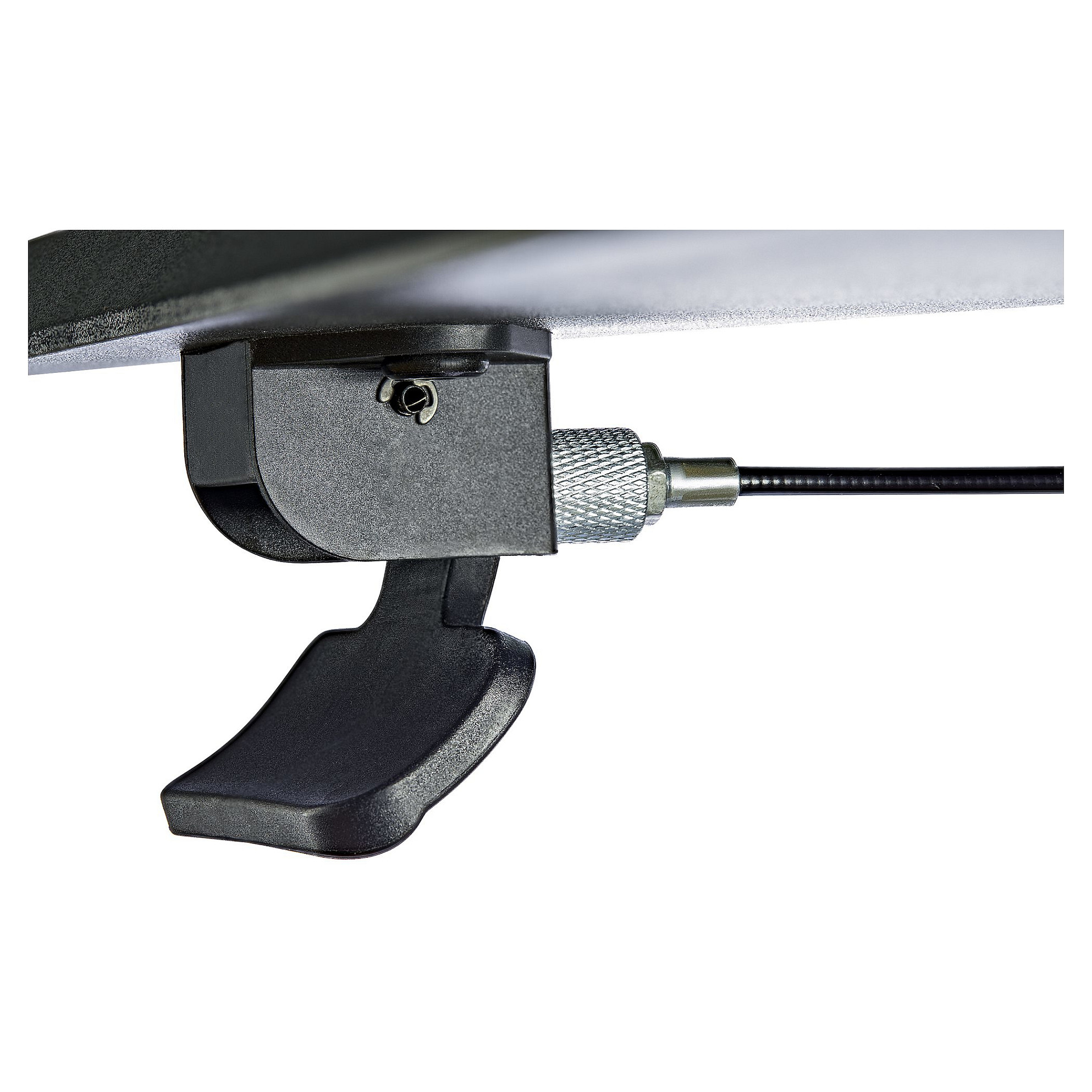 Tavolinë Pune StarTech.com STSCART2 / 80 x 60 x 110 cm / Rregullim i Lartësisë / Me Rrota / 30 kg - Zezë - 6
