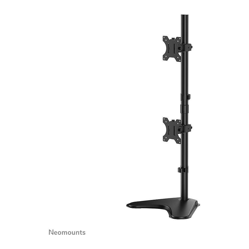 Mbajtëse për Monitor Neomounts FPMA-D550DDVBLACK / 2 Monitorë / 10–32" / deri 6kg për Monitor / VESA 75x75 & 100x100 / Rotacion 360° / Lartësi e Rregullueshme - Zezë - 10