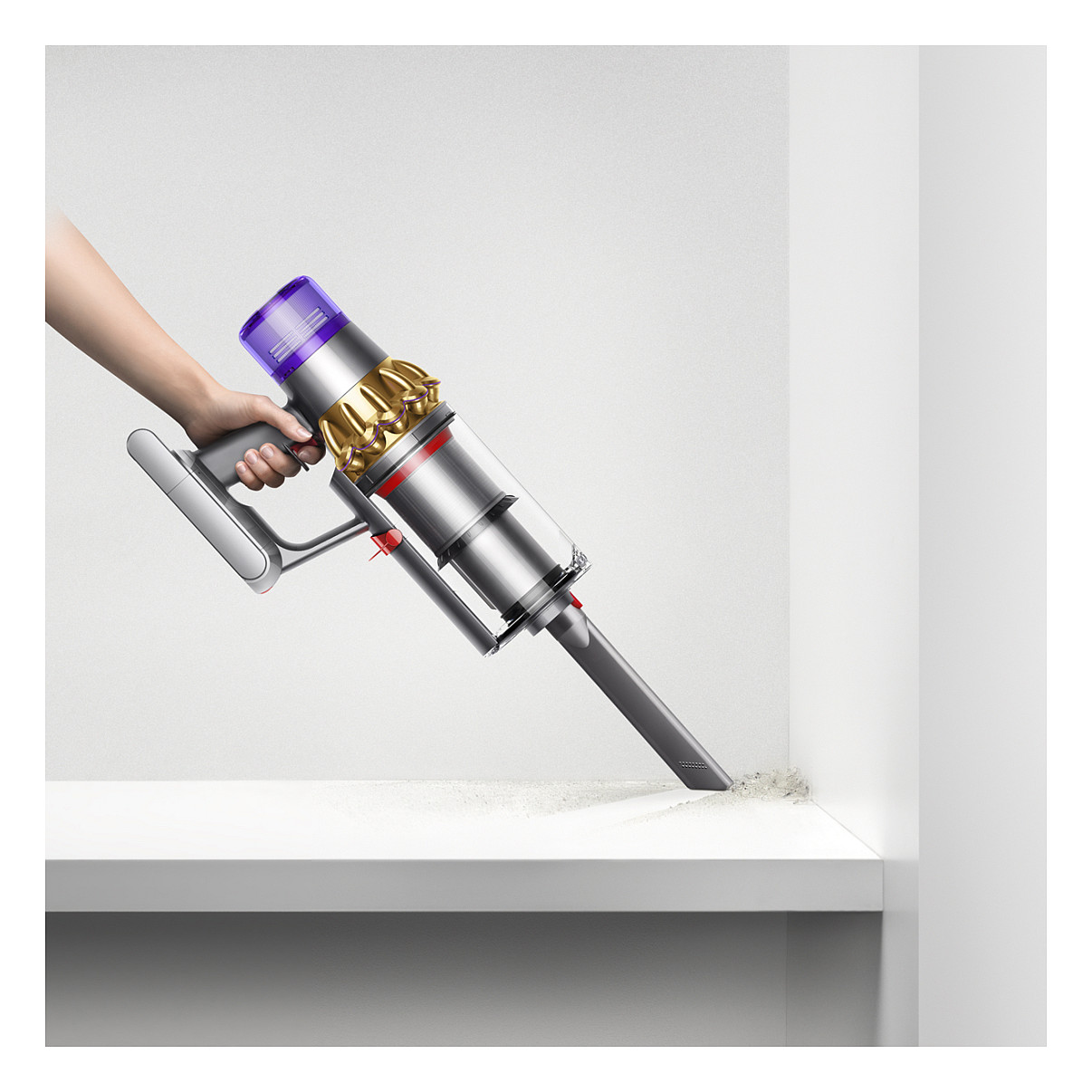 Fshesë me Vakum Dyson V15 Detect Absolute 2 në 1 – Nikeli/Verdhë - 11