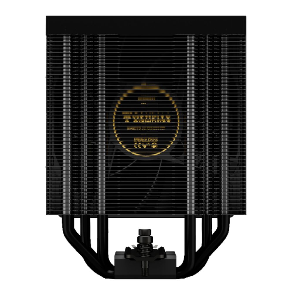 Ftohës për Procesor Gamdias BOREAS M2-51D / 120mm / 5 Heat Pipes / ARGB / Ekran Dixhital / PWM - Zezë - 4