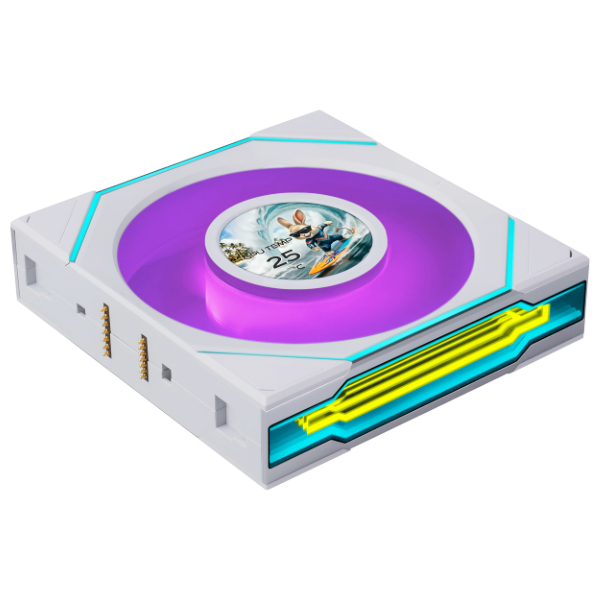 Ftohës për Kasë Lian Li UNI FAN SL-INF FLEX ARGB / 120mm / 200-2100 RPM / ARGB / PWM – Bardhë