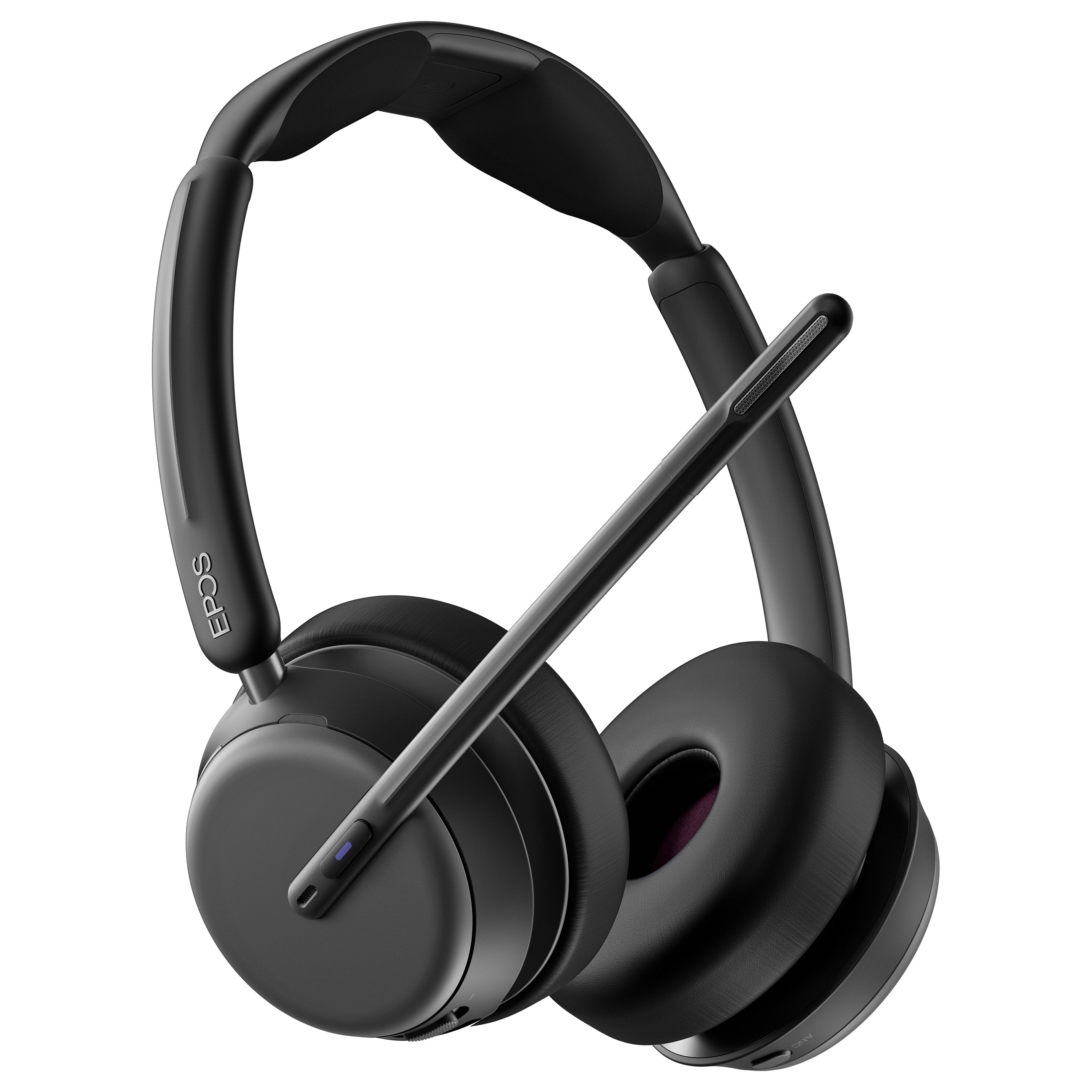 Kufje pa kabllo EPOS IMPACT 1000 MS UC ANC WL USB-C+A / Bluetooth / ANC - Zezë - 7