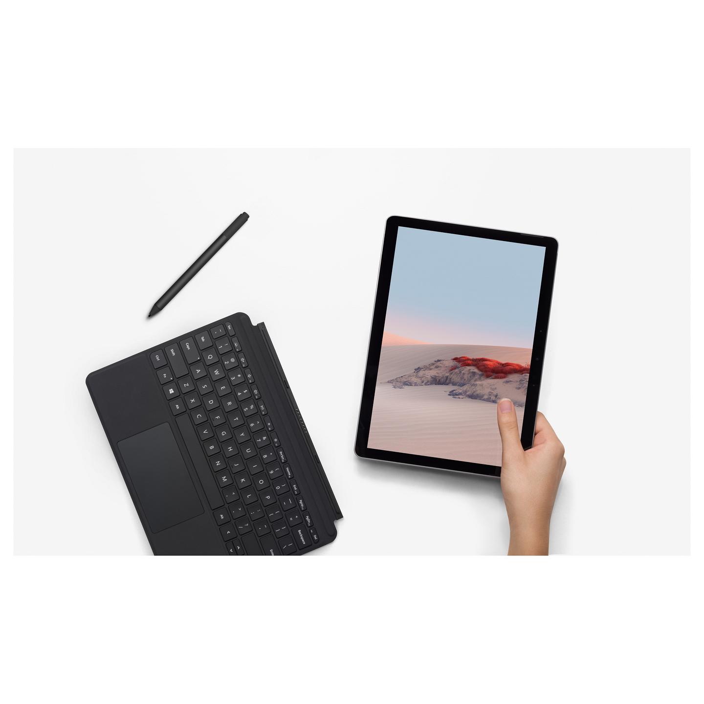 Tastierë për Tablet Microsoft Surface Go Type Cover KCN-00029, QWERTY, Trackpad, Backlit - Zezë - 2