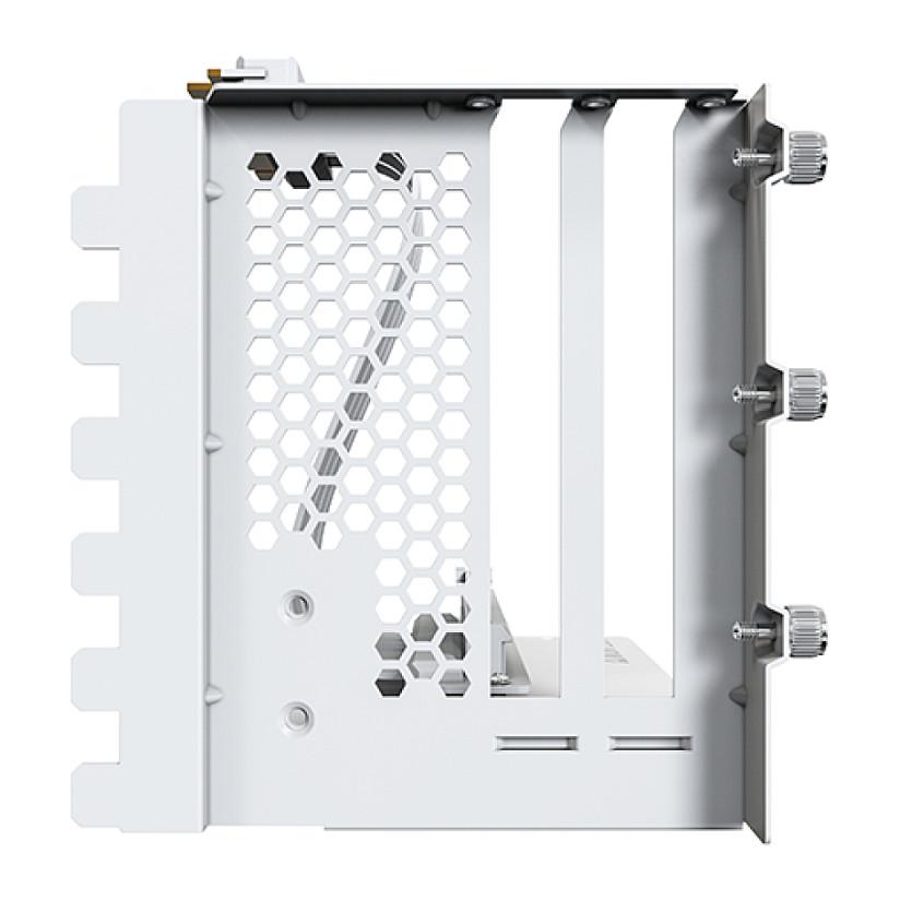 Mbajtëse Vertikale për GPU Montech VGM 2, PCIe 4.0, 3 Slote, Kabllo Riser 200mm - Bardhë - 4