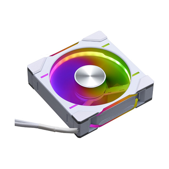 Ftohës për Kasë Phanteks D30-120 PWM Regular D-RGB / 120mm / 30mm / 250-2000 RPM / 64.3 CFM / 3.01 mmH₂O / 3-Pack – Bardhë - 2