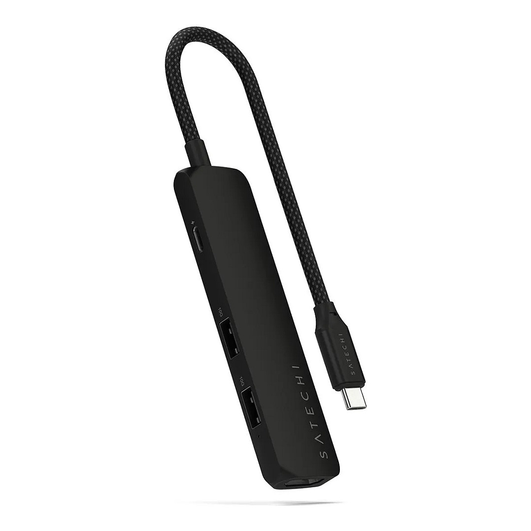 Hub Satechi ST-P4SK / 2x USB-A / 1x HDMI / 1x USB-C PD / 80W PD / 100W – Zezë - 6