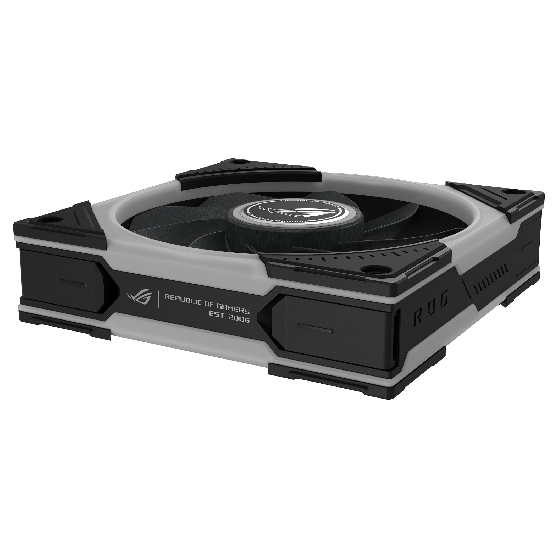 Ftohës për Kasë ASUS ROG Eurux GR120 ARGB Reverse / 120mm / 30mm / PWM / 2200 RPM / 70 CFM / ARGB / 3-Pack / ROG Hub – Zezë/Kuqe/Bardhë - 20