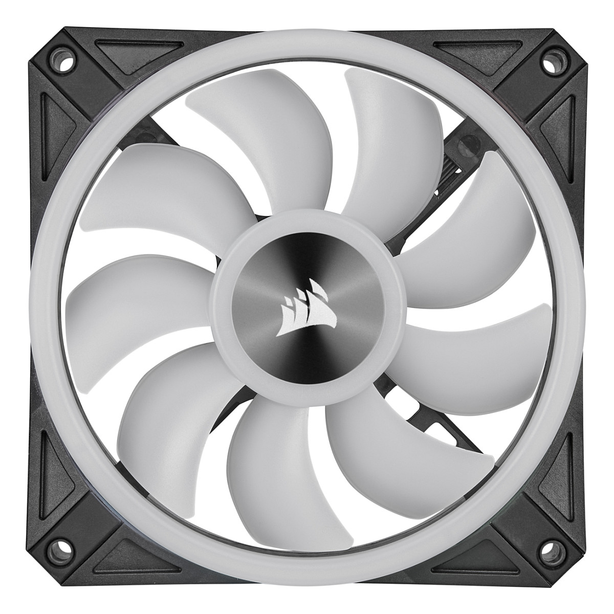 Ftohës për Kasë Corsair iCUE QL140 RGB / 140mm / 550-1250 RPM / RGB / PWM / 2-Pack – Zezë - 7