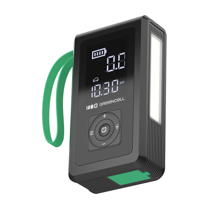 Powerbank Green Cell PowerBoost Air CJSGC03 / 8.000mAh / Jump Starter 1000A / Kompresor 10.3 Bar / USB-C / OLED – Zezë - 4