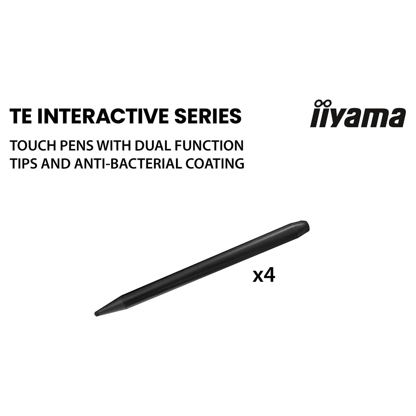 Interaktiv (Smart Board) iiyama ProLite TE7513A-B2AG, 75", 4K UHD IPS, Touch, 8GB, 128GB, 2× HDMI, DP, 2× USB-C, 5× USB-A - Zezë - 15